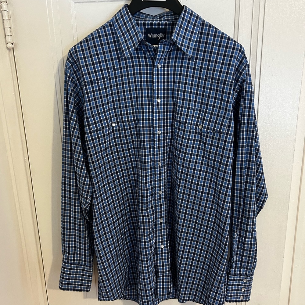 Vintage Wrangler Pearl Snap